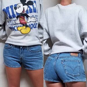 VINTAGE Y2K Levi's Daisy Duke Denim Shorty Shorts